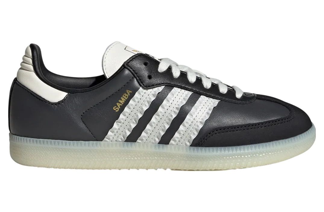 adidas samba wmns ruffle stripes black white