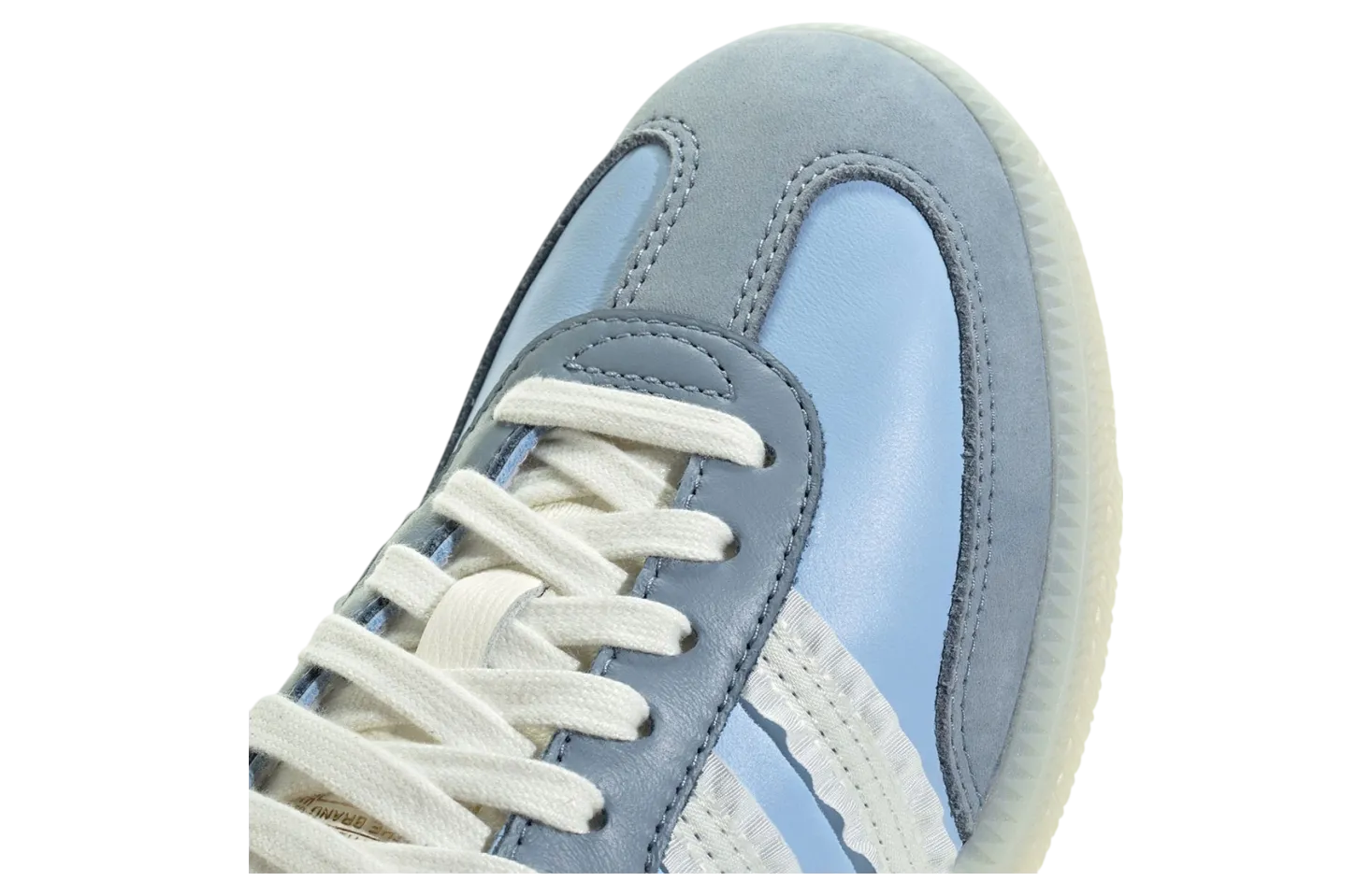adidas samba wmns ruffle stripes blue white 2