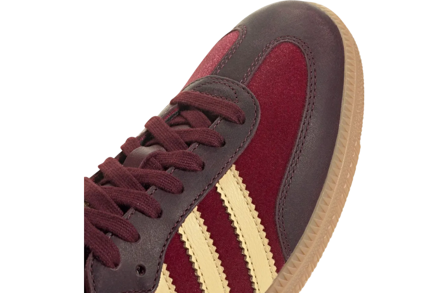 adidas samba wmns sharp red maroon 3