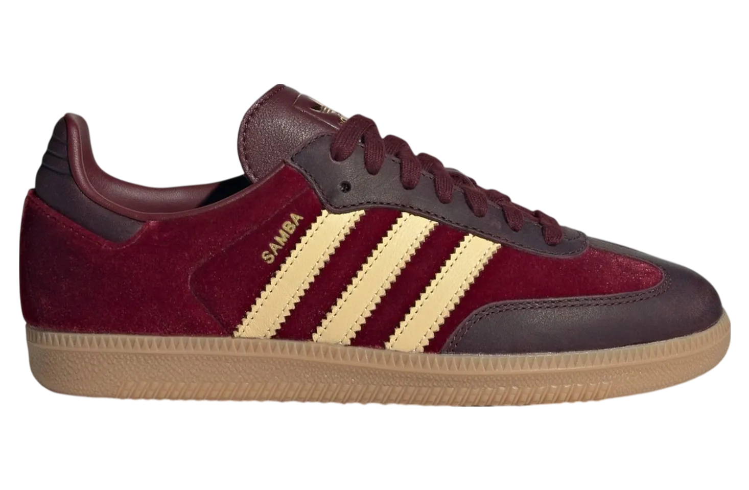 adidas samba wmns sharp red maroon