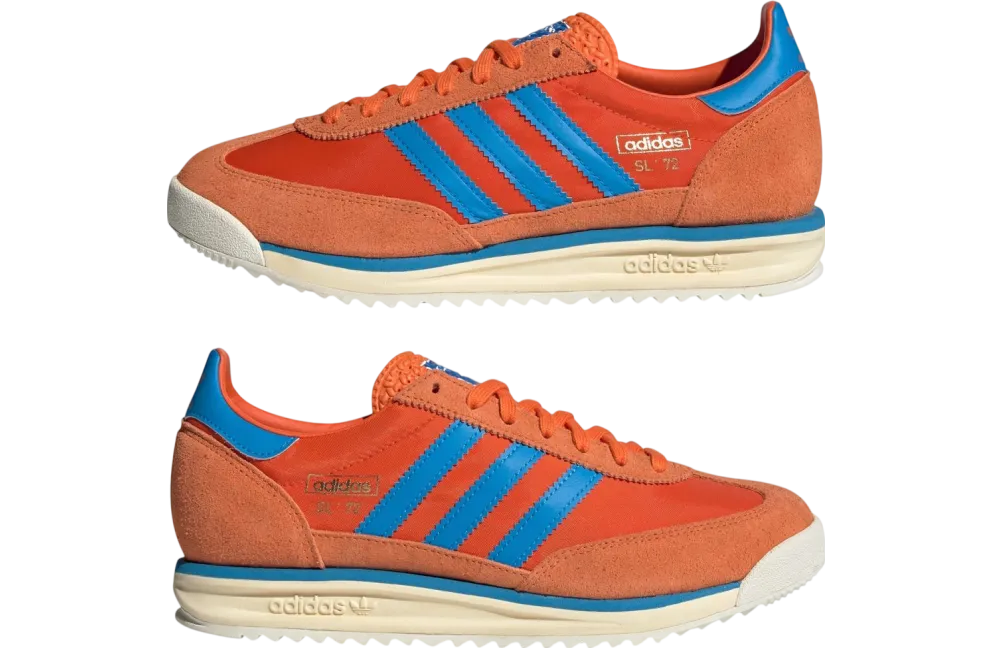 adidas sl 72 collegiate orange bright blue 5
