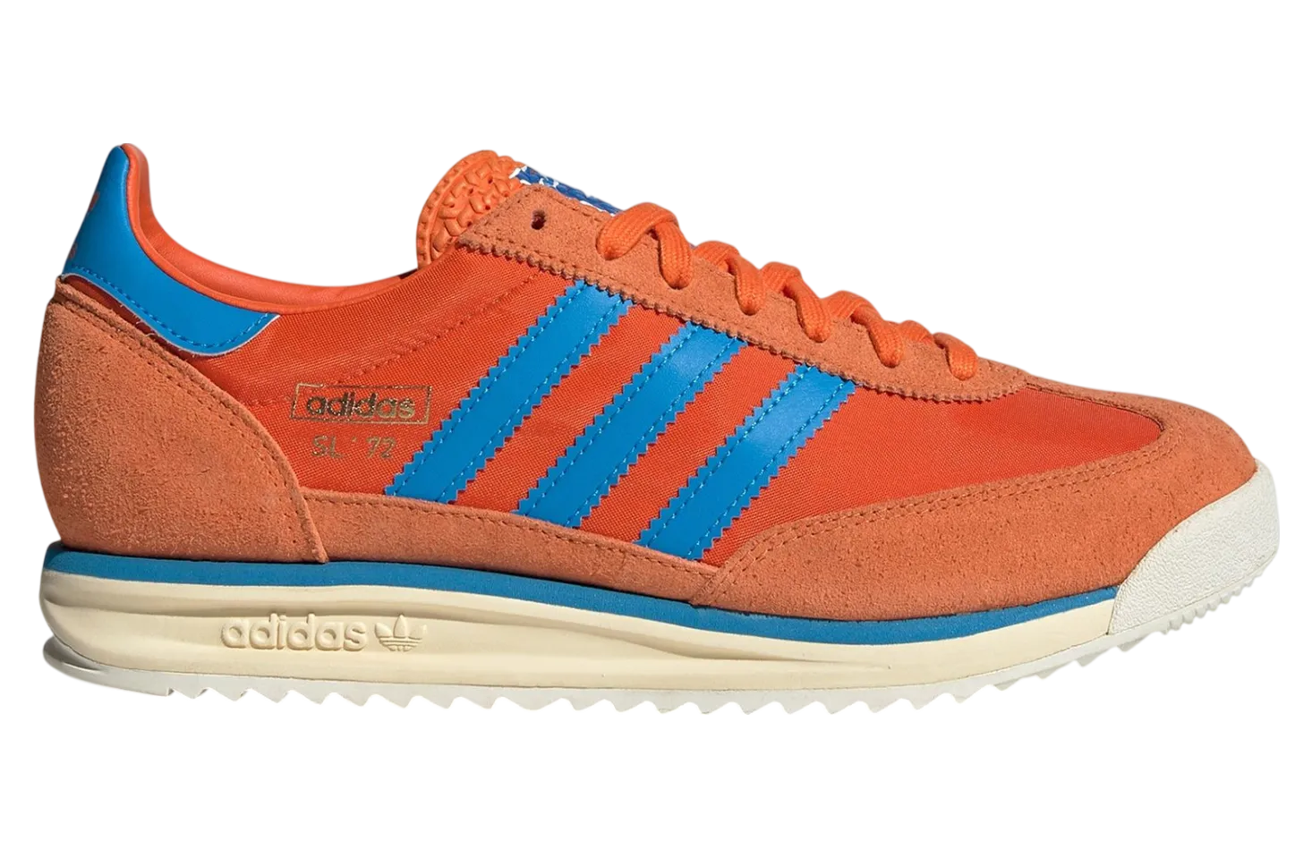 adidas sl 72 collegiate orange bright blue