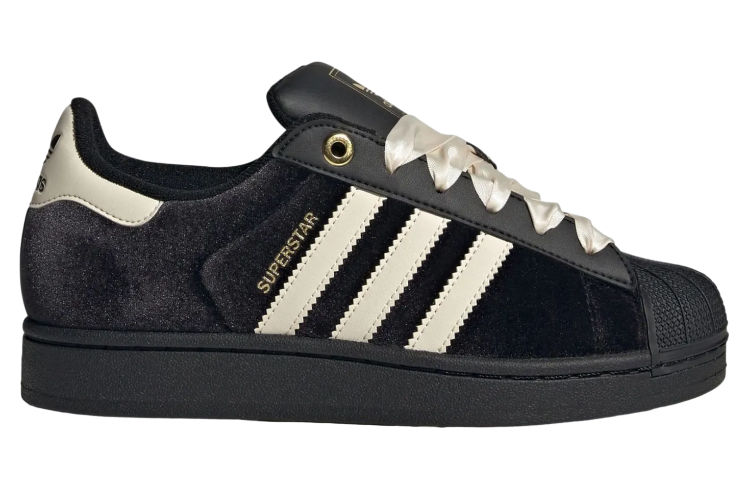 adidas superstar core black wonder white