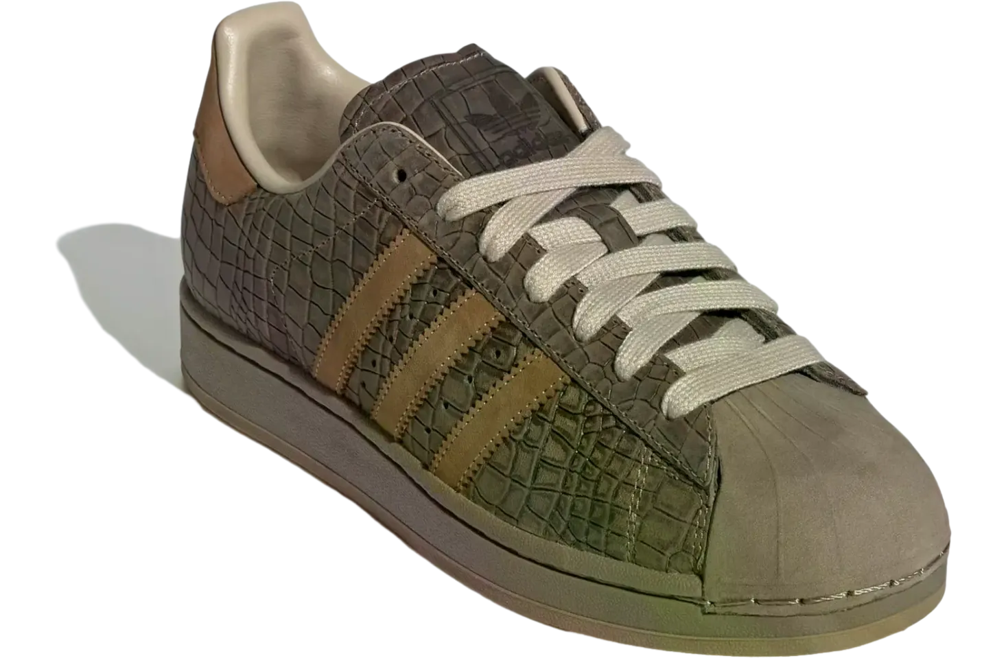 adidas superstar khaki six cardboard 2