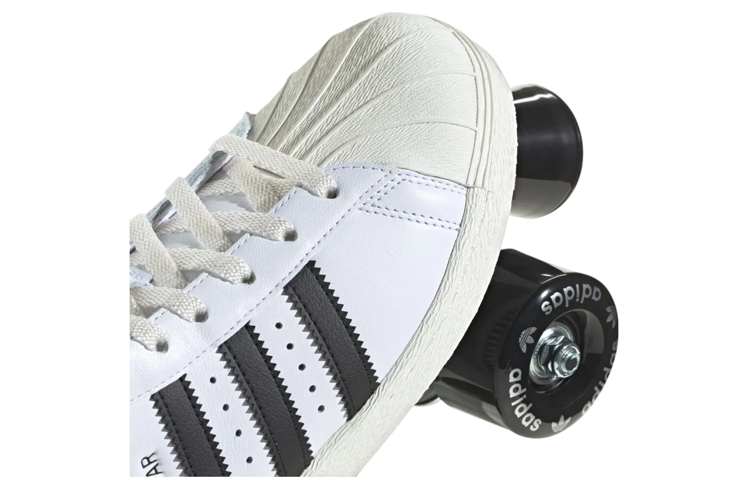 adidas superstar rollerskate white black 4