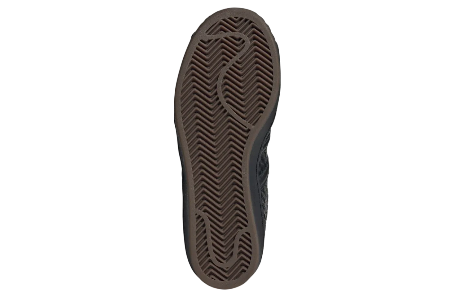 adidas superstar vintage black woven leather 4