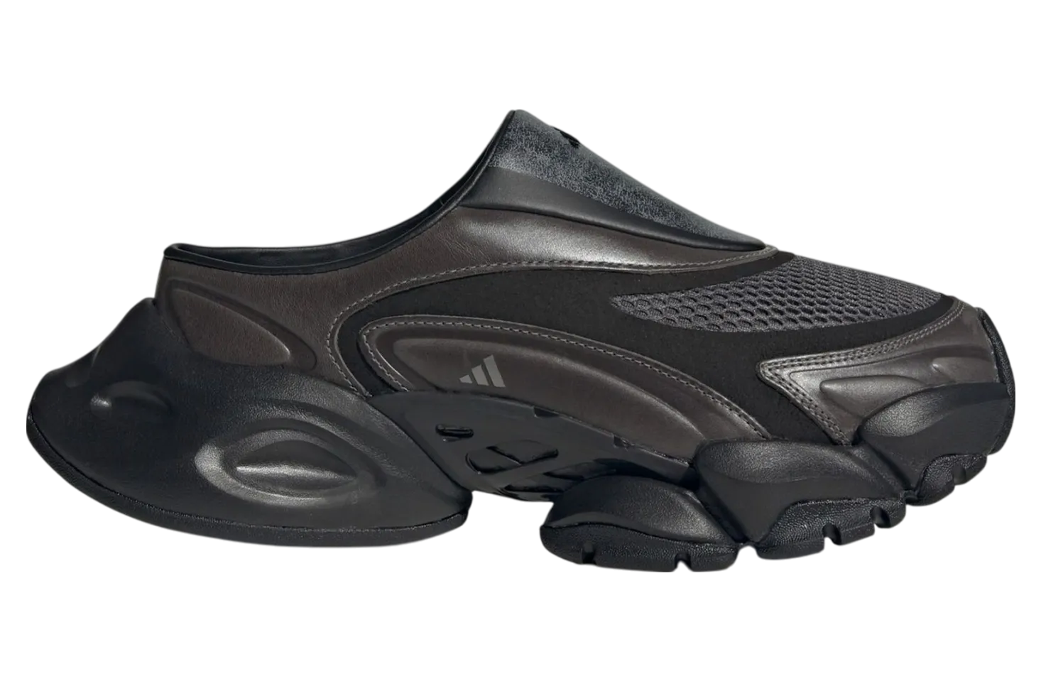 adidas xlg runner mule grey four core black