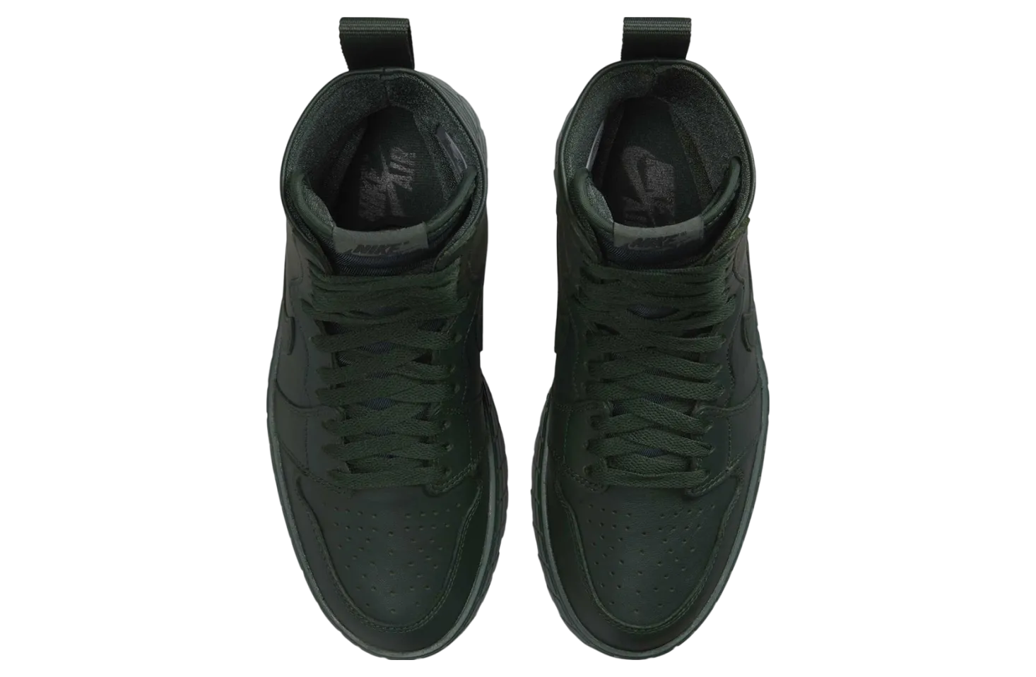 air jordan 1 brooklyn dark spruce green 2