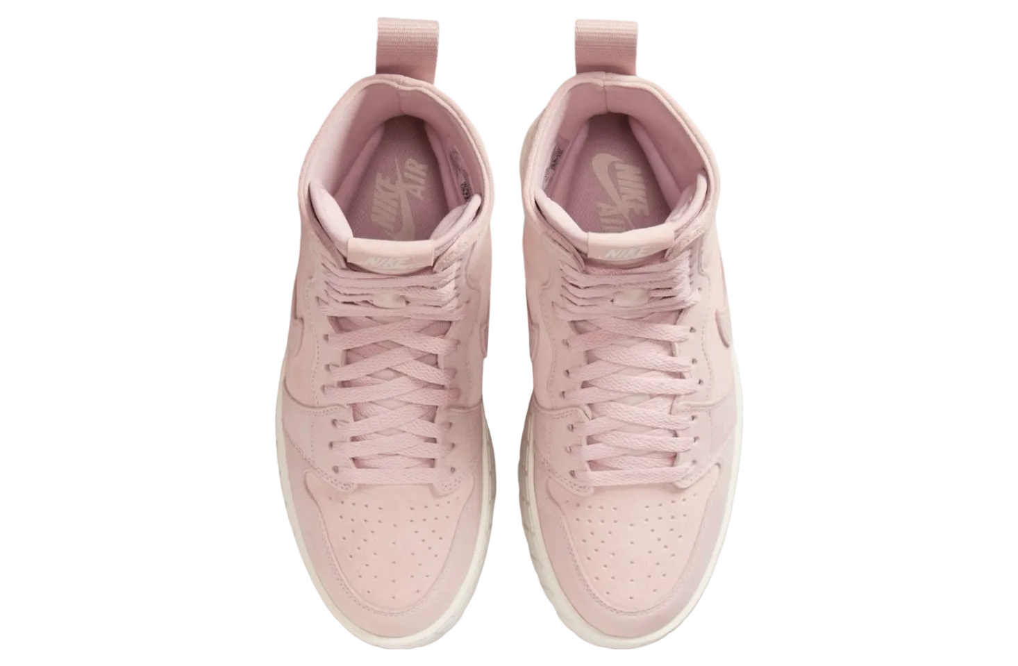 air jordan 1 brooklyn wmns pink suede 2