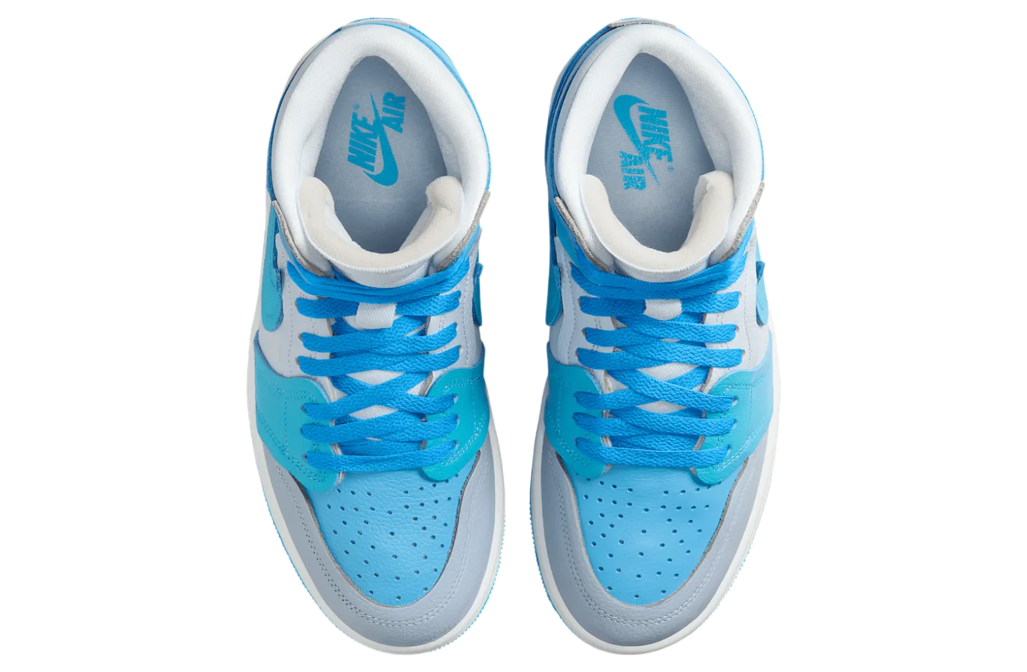 air jordan 1 high method of make wmns blue tint dark powder blue 3
