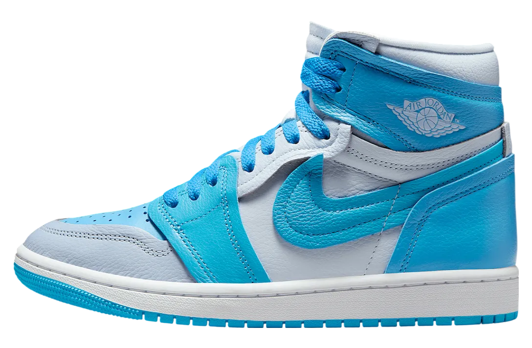 air jordan 1 high method of make wmns blue tint dark powder blue
