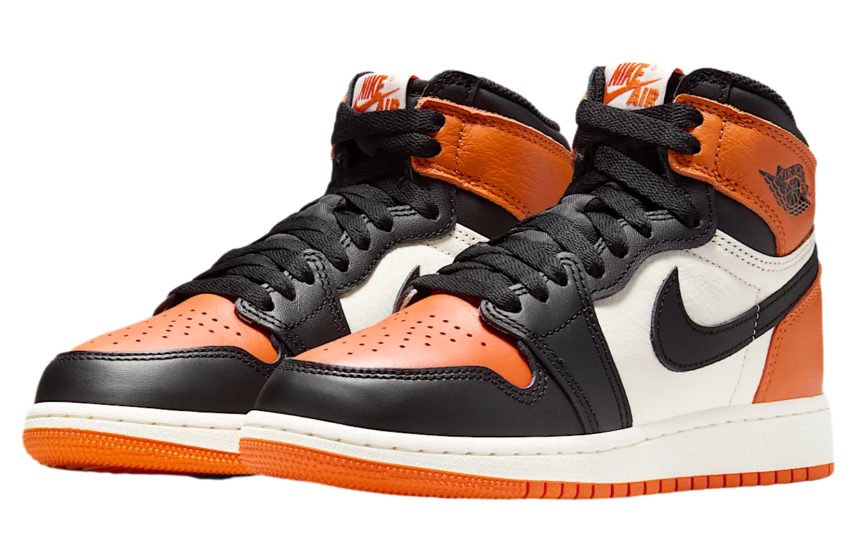 air jordan 1 high og gs black sail 3