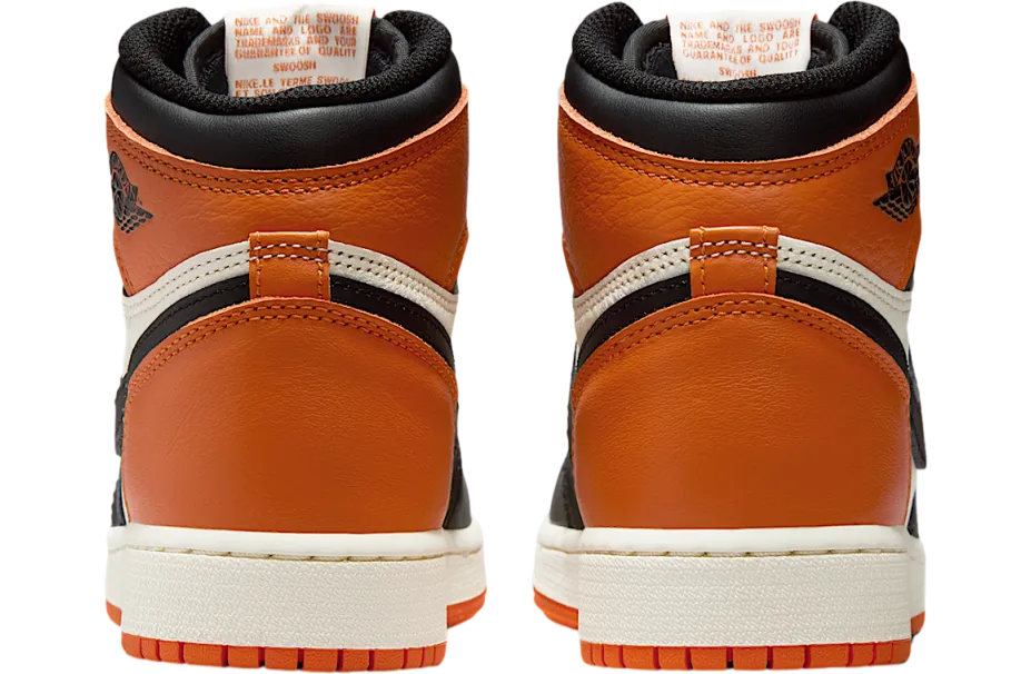 air jordan 1 high og gs black sail 4