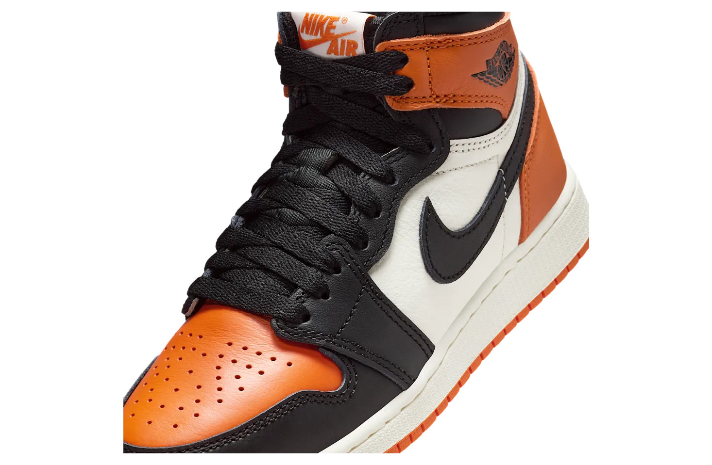 air jordan 1 high og gs black sail 5