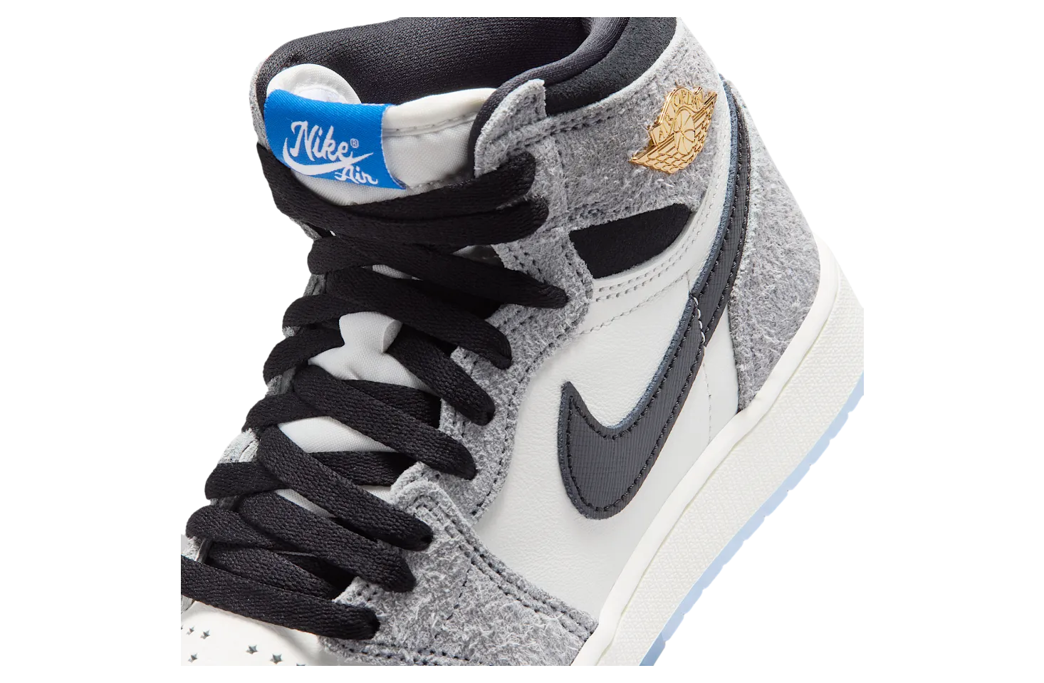 air jordan 1 high og gs cool grey game royal 5