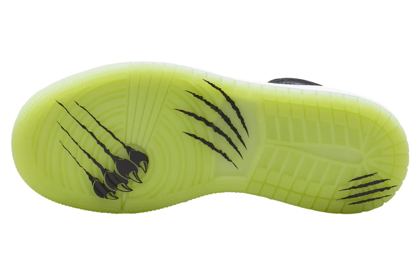 air jordan 1 low black barely volt 4