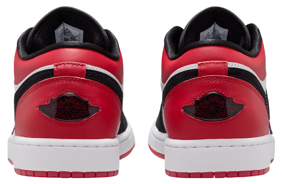 air jordan 1 low black toe 2025 3