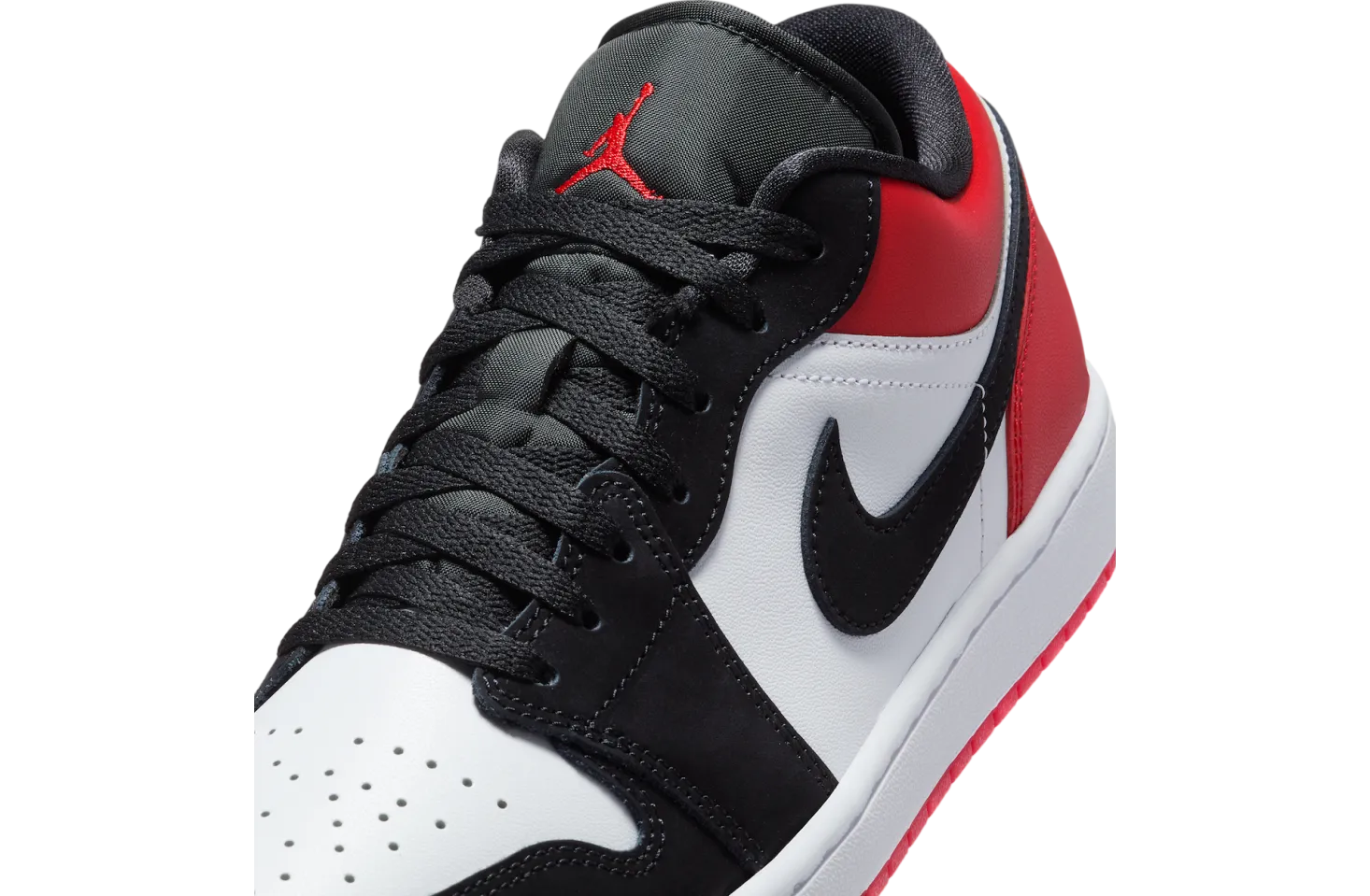 air jordan 1 low black toe 2025 5
