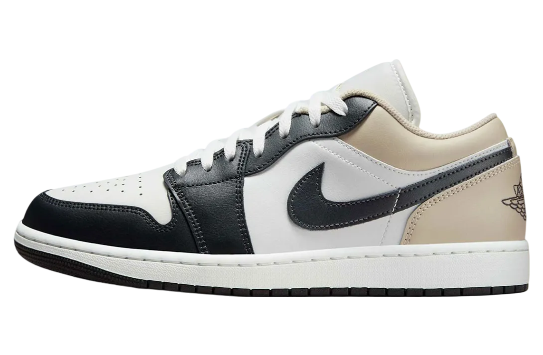 air jordan 1 low black toe tan