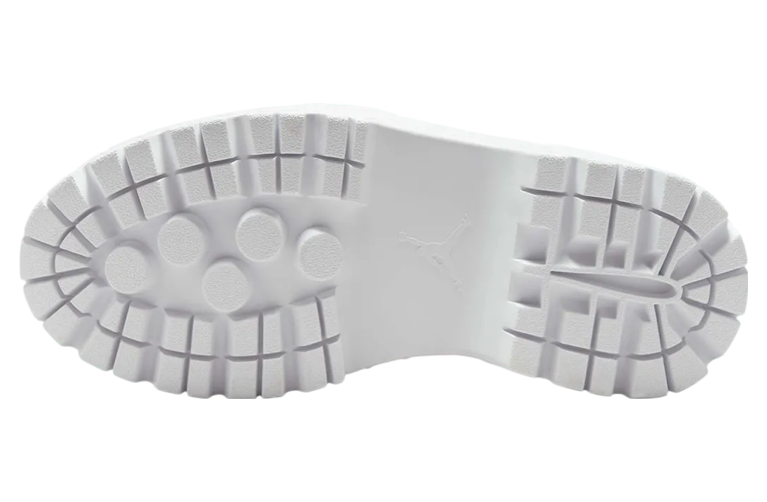 air jordan 1 low brooklyn triple white 3