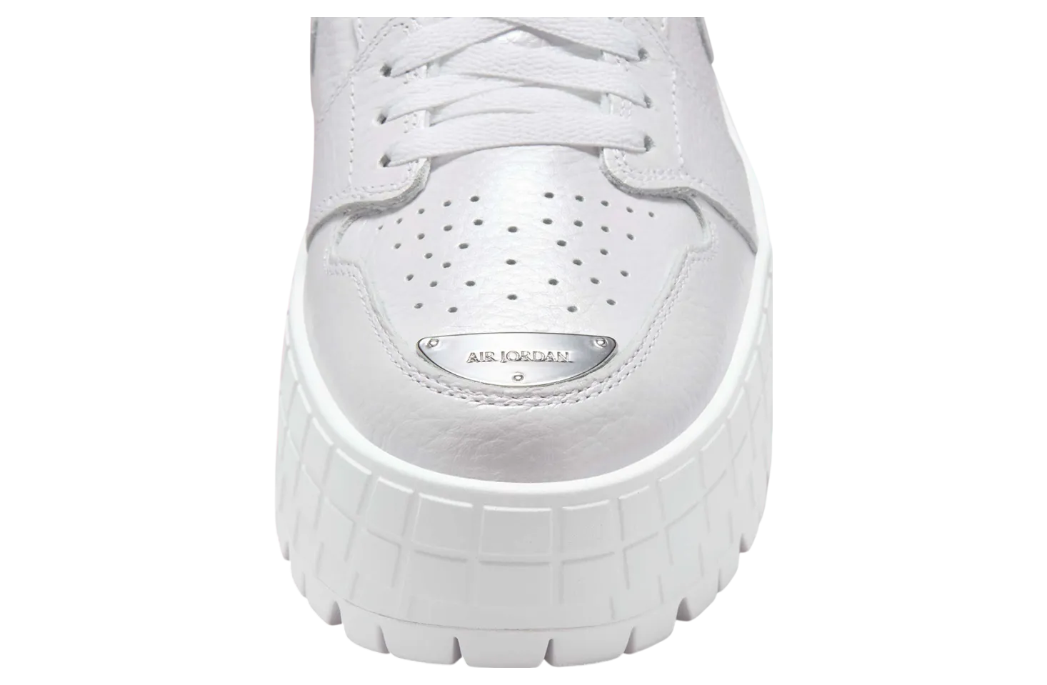 air jordan 1 low brooklyn triple white 4