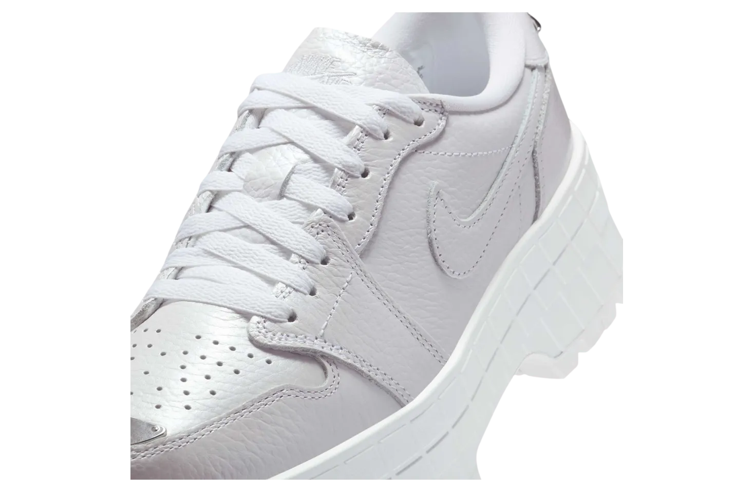 air jordan 1 low brooklyn triple white 5