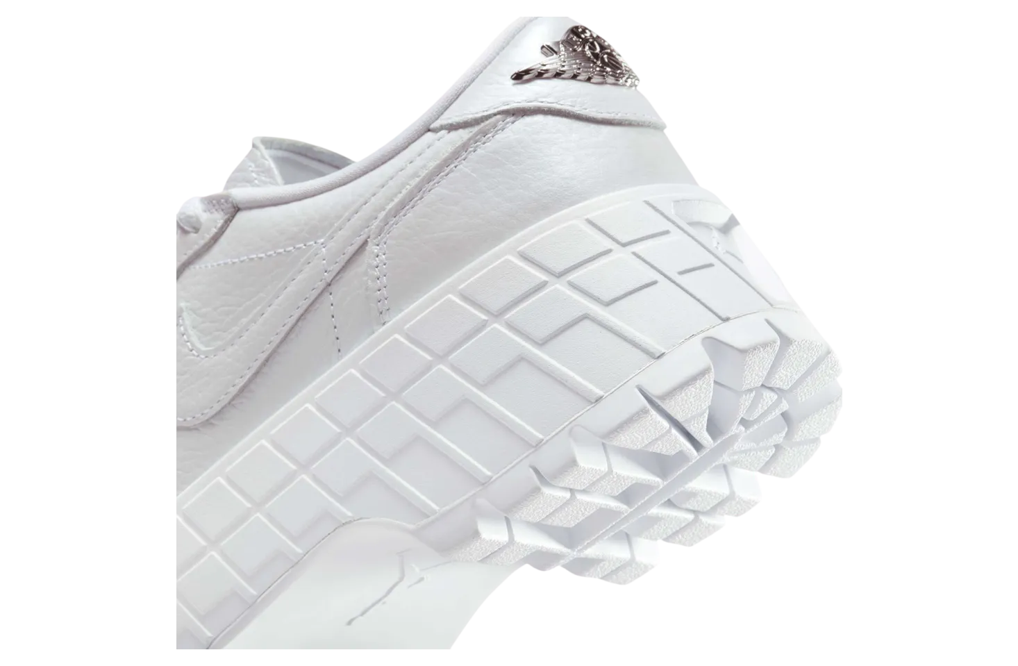 air jordan 1 low brooklyn triple white 6