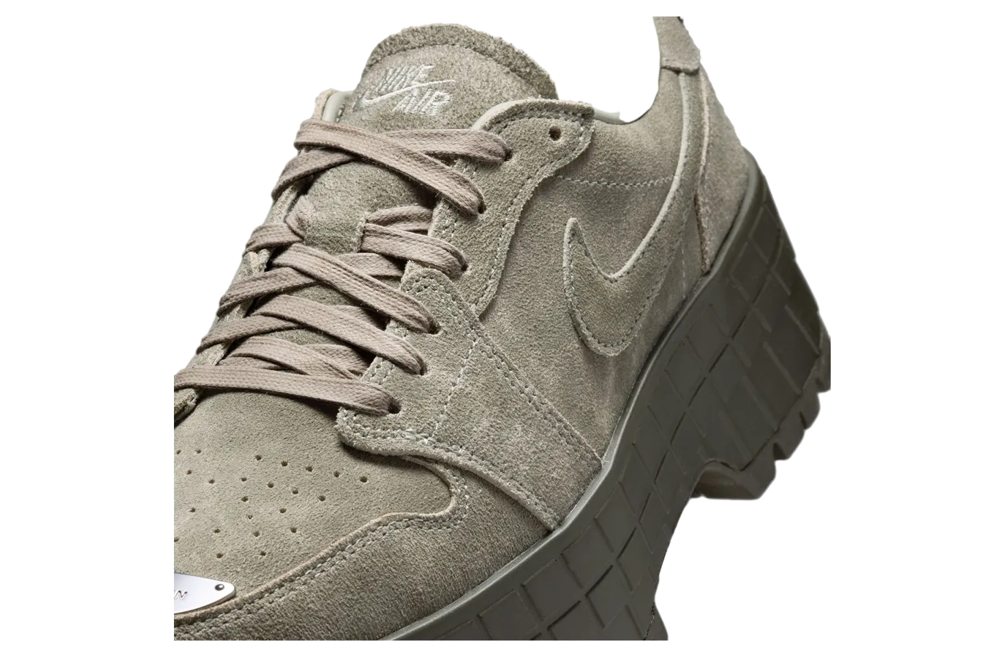 air jordan 1 low brooklyn wmns spruce fog cargo khaki 5