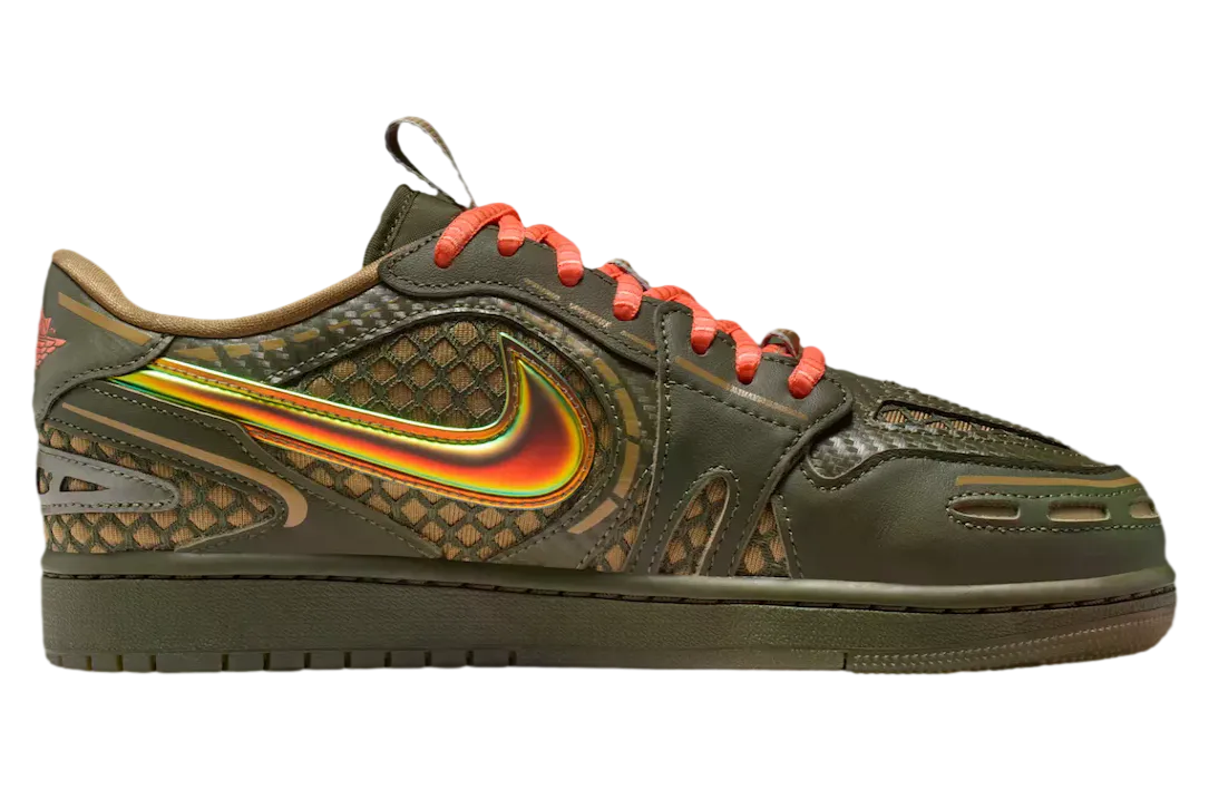 air jordan 1 low brown kelp light wild mango 1