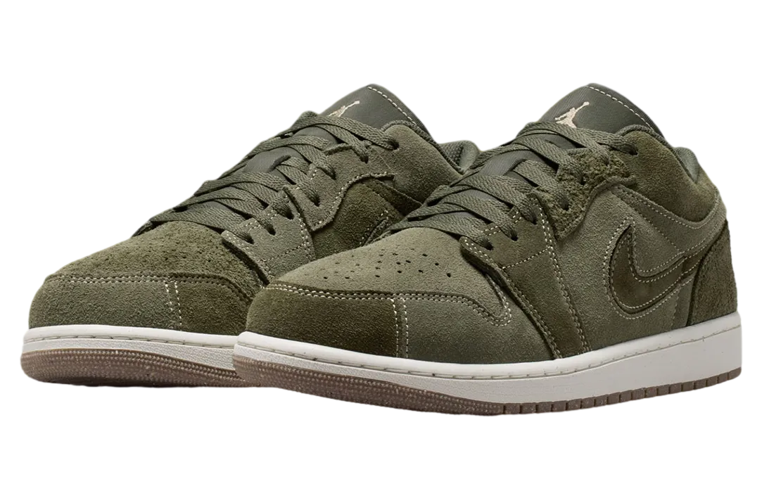 air jordan 1 low cargo khaki white 0