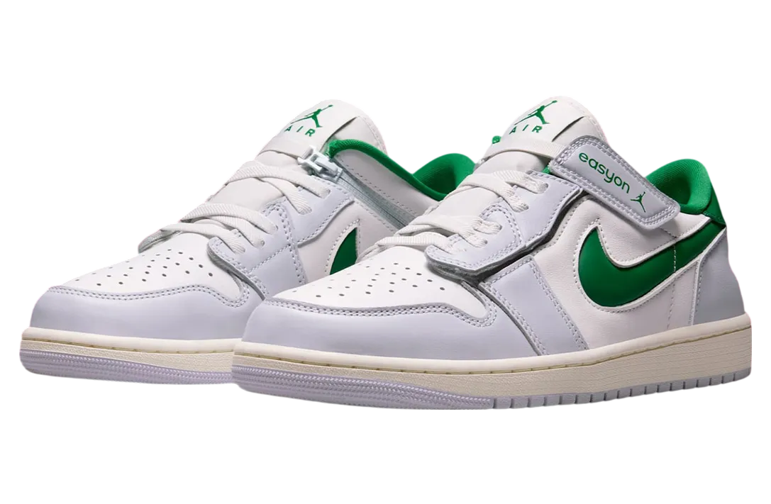 air jordan 1 low easyon grey green 0