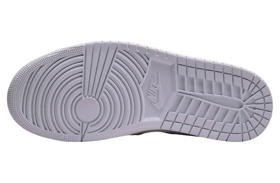 air jordan 1 low easyon grey green 4