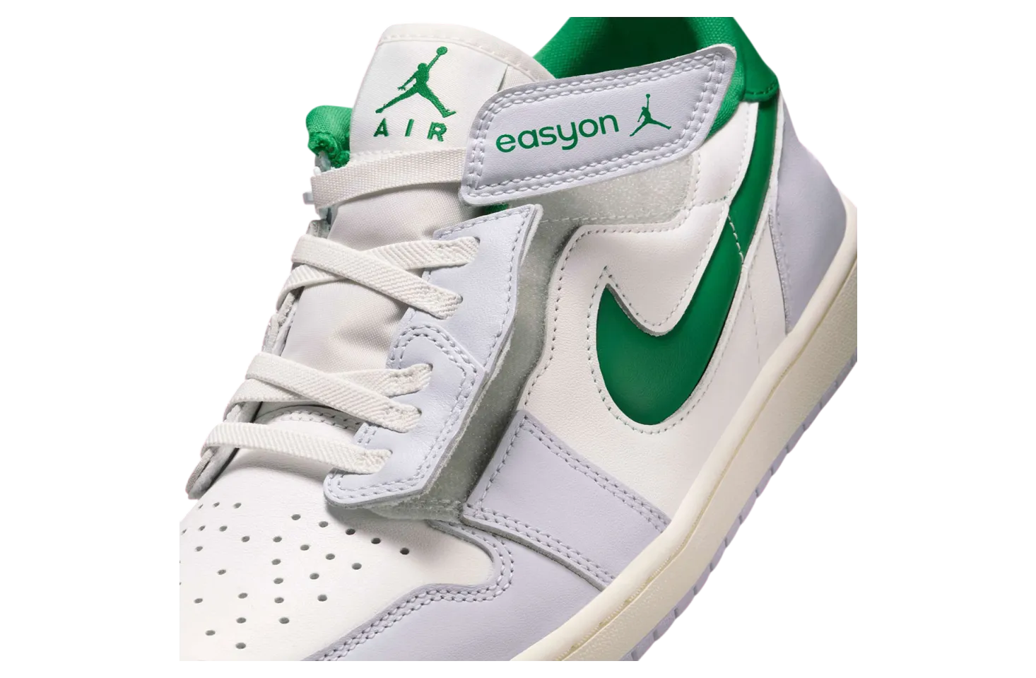 air jordan 1 low easyon grey green 7