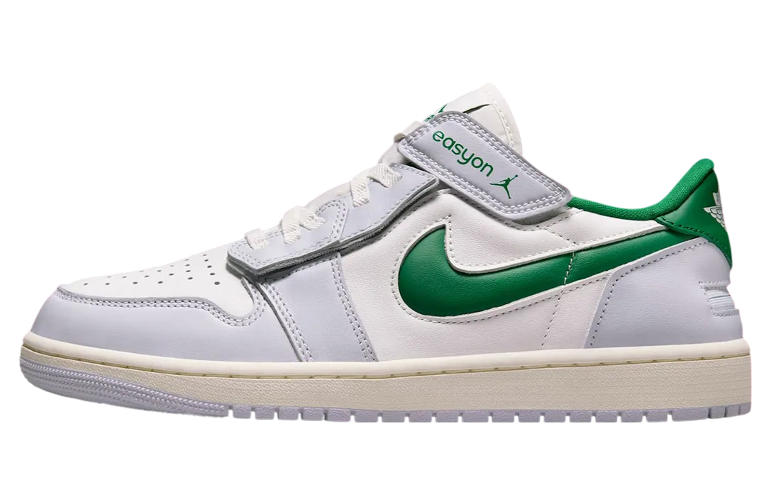 air jordan 1 low easyon grey green