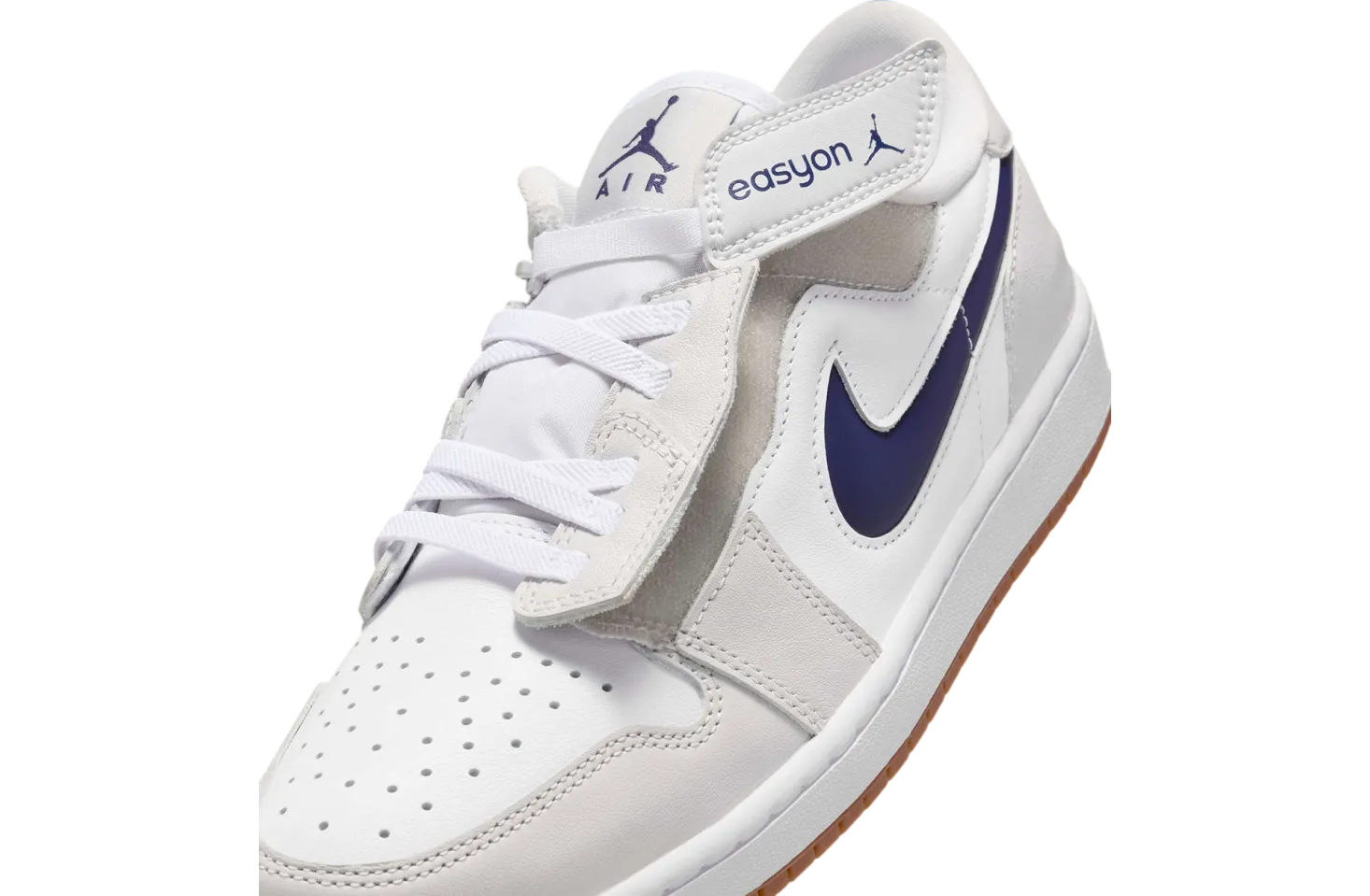air jordan 1 low easyon light smoke grey navy 5