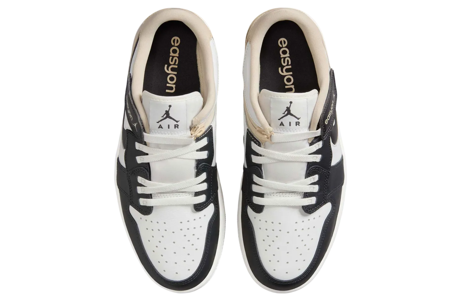 air jordan 1 low easyon white latte 2