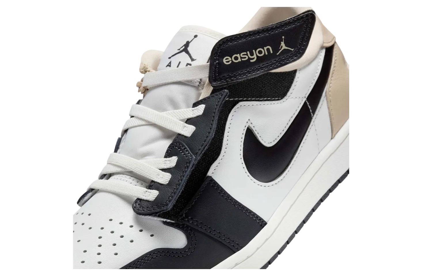 air jordan 1 low easyon white latte 5
