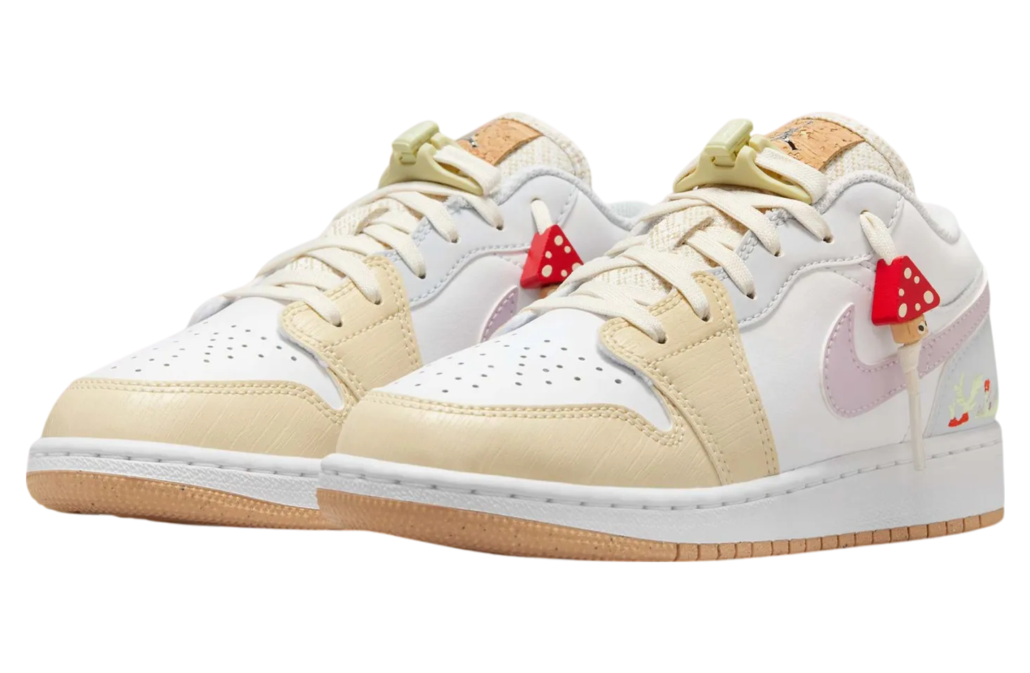 air jordan 1 low gs mushroom 0