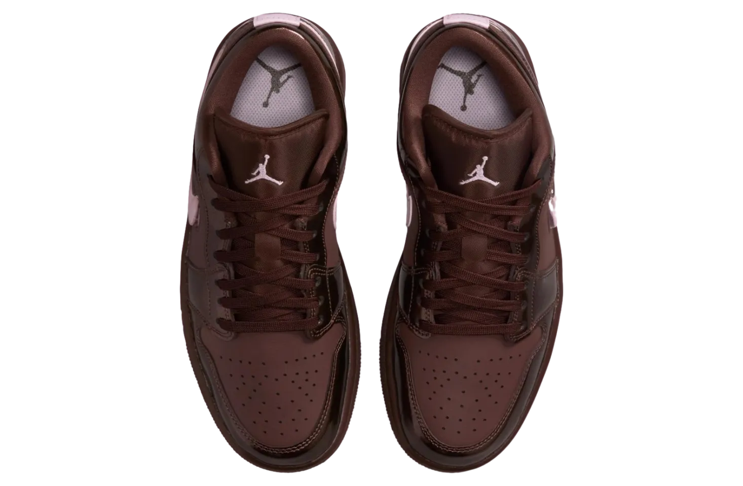 air jordan 1 low light chocolate pink foam 3