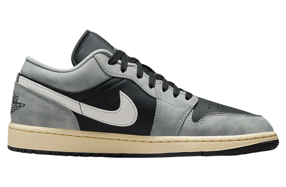 air jordan 1 low light smoke grey white 1