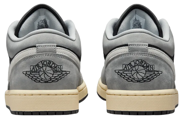 air jordan 1 low light smoke grey white 3