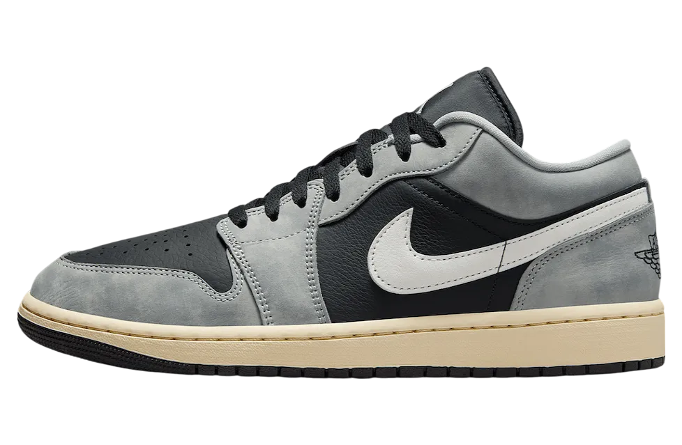 air jordan 1 low light smoke grey white