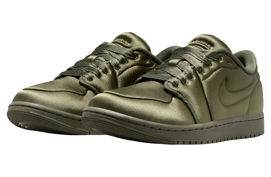 air jordan 1 low method of make medium olive 0