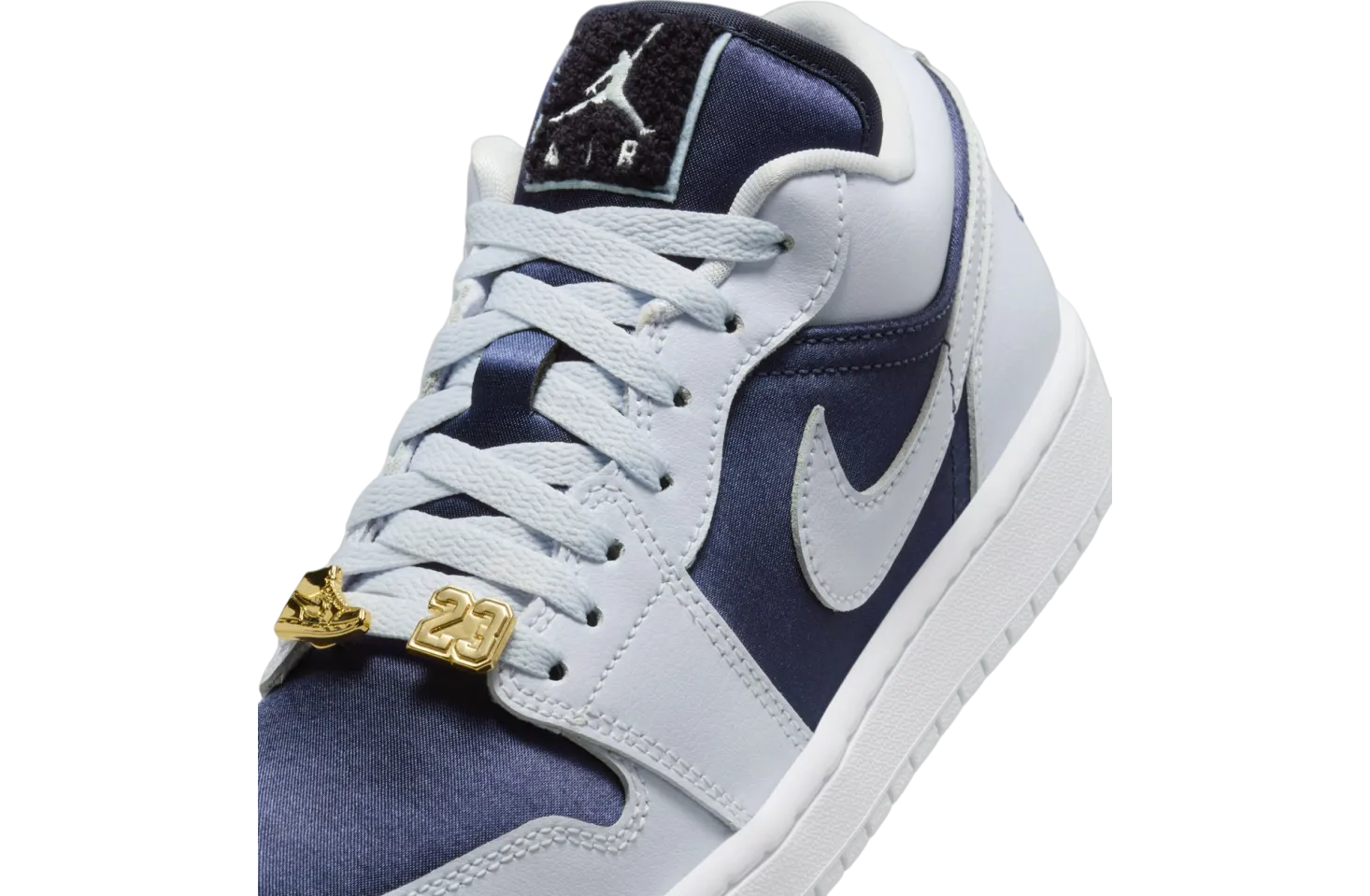 air jordan 1 low midnight navy football grey 5