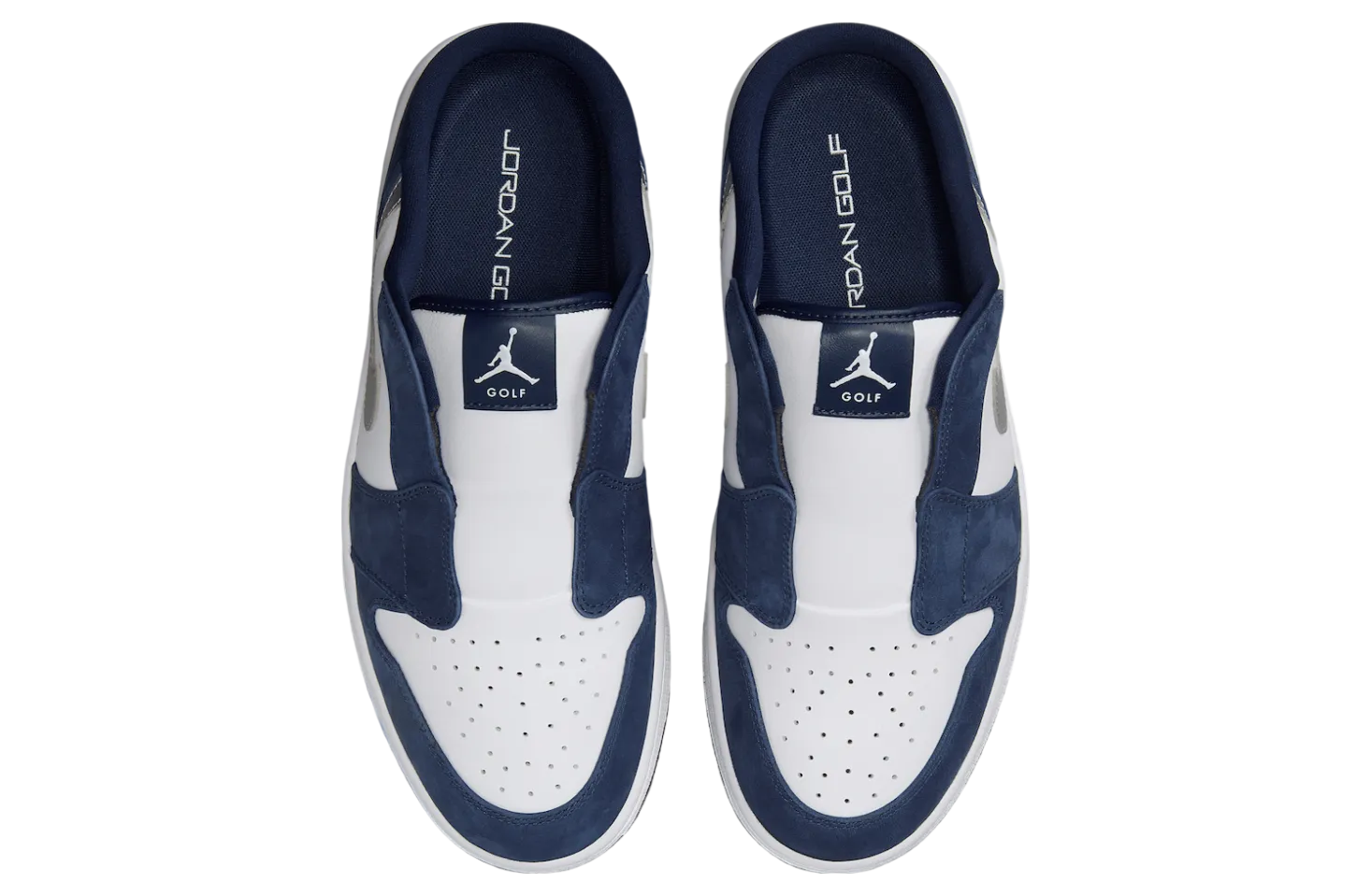 air jordan 1 low mule golf white midnight navy 2