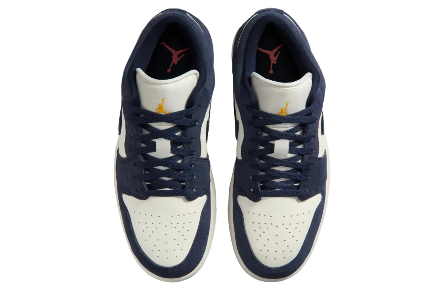 air jordan 1 low obsidian university gold 3