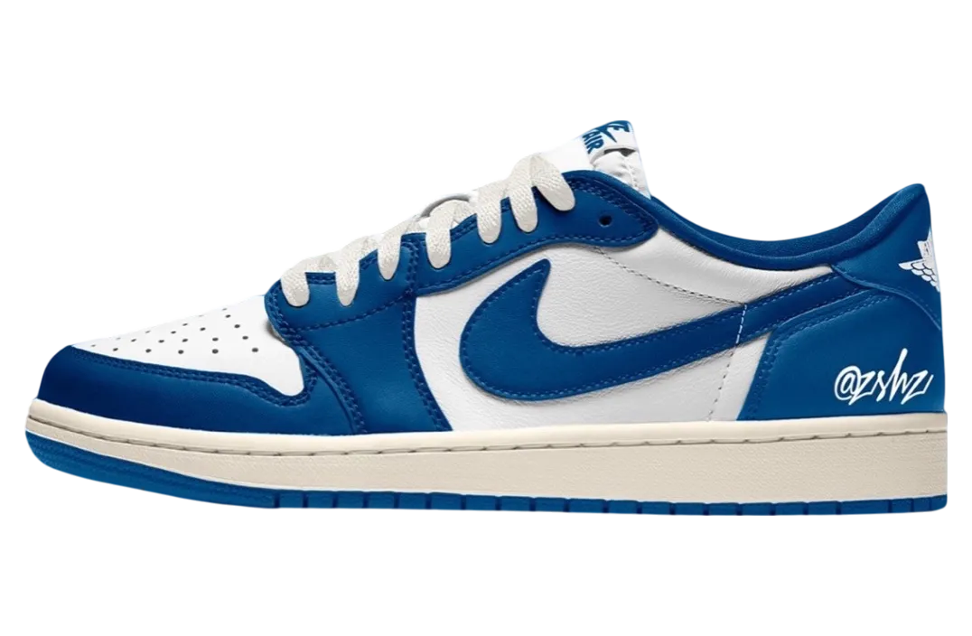 air jordan 1 low og summit white storm blue