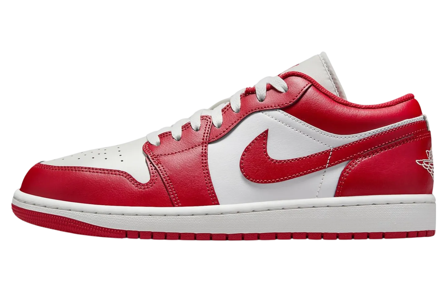 air jordan 1 low red white