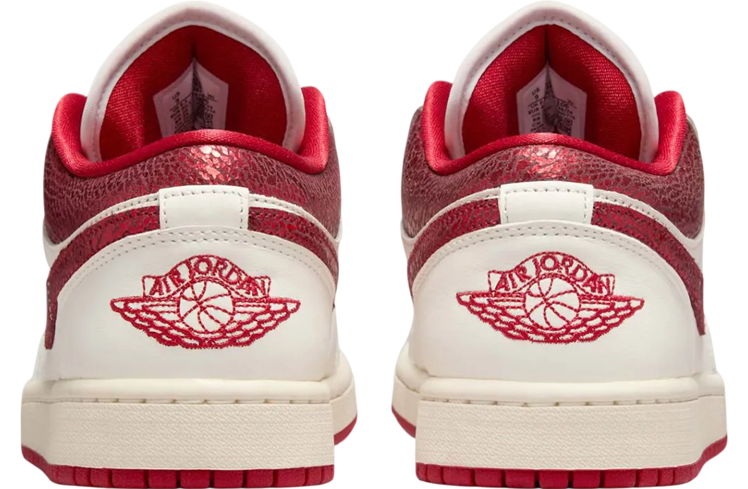 air jordan 1 low se wmns sail varsity red 2