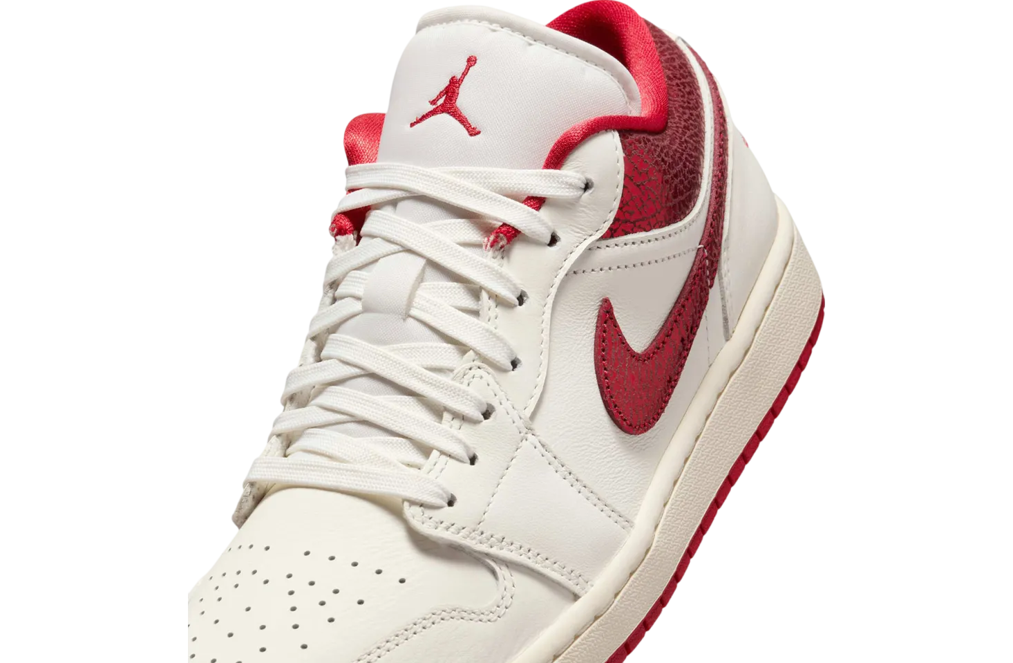 air jordan 1 low se wmns sail varsity red 4